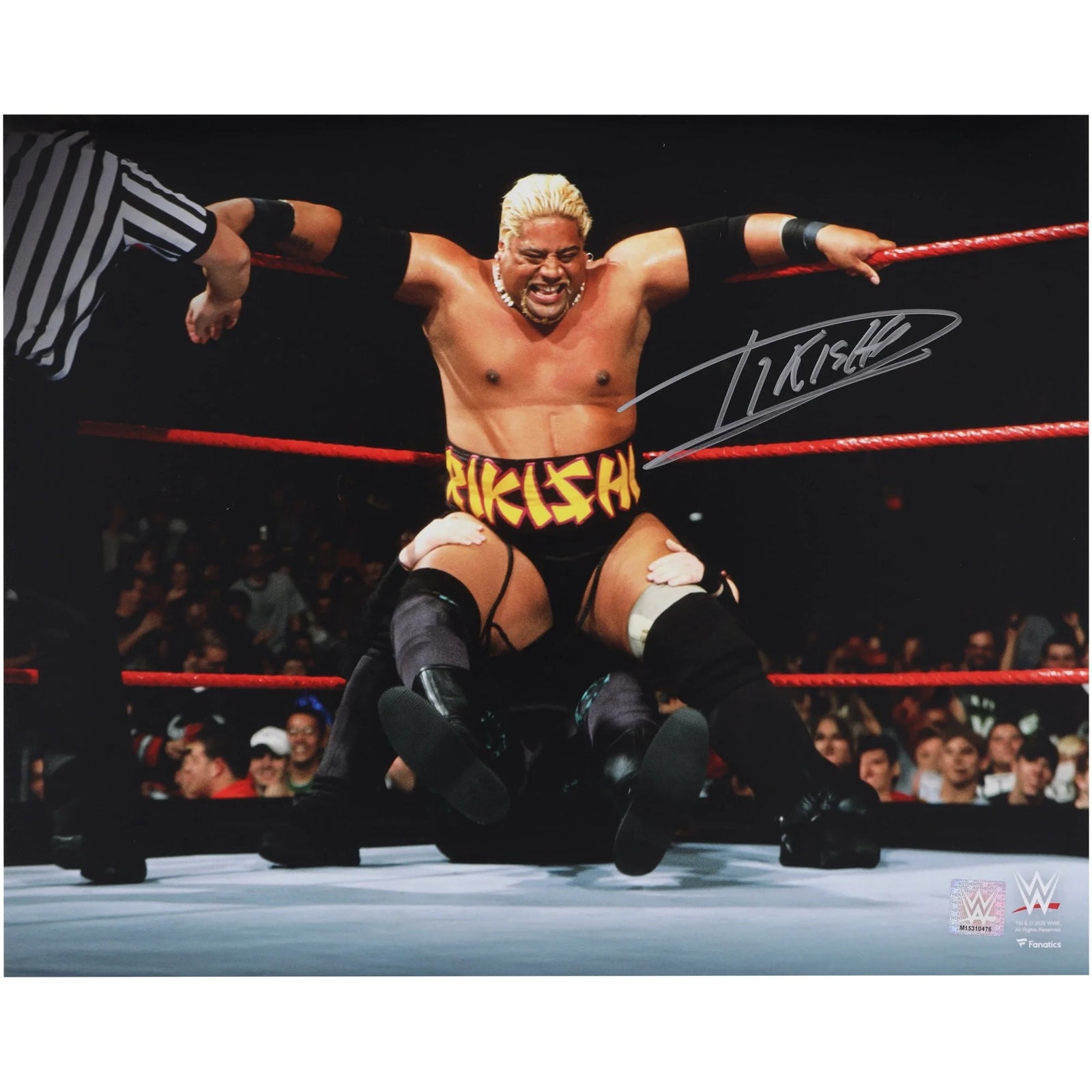 Rikishi Signed 16 x 20 Corner Stinkface Photograph | Authenticated