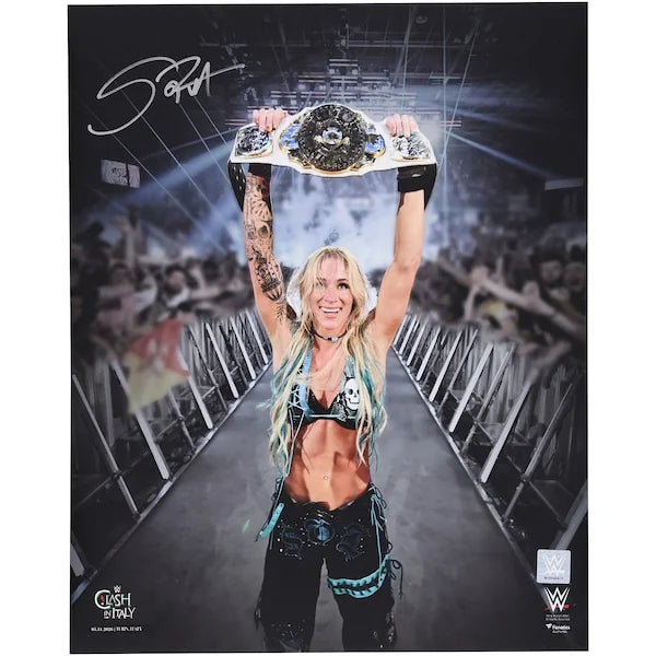 Sol Ruca Signed 16 x 20 Photo | Women's Intercontinental Title