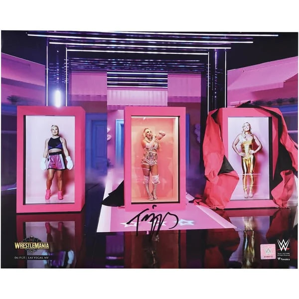 Tiffany Stratton Signed 16 x 20 WrestleMania 41 Entrance Photograph | Authenticated
