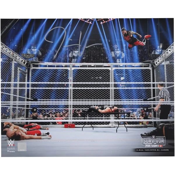 Jimmy Uso Signed 16 x 20 Photo | 2024 Survivor Series