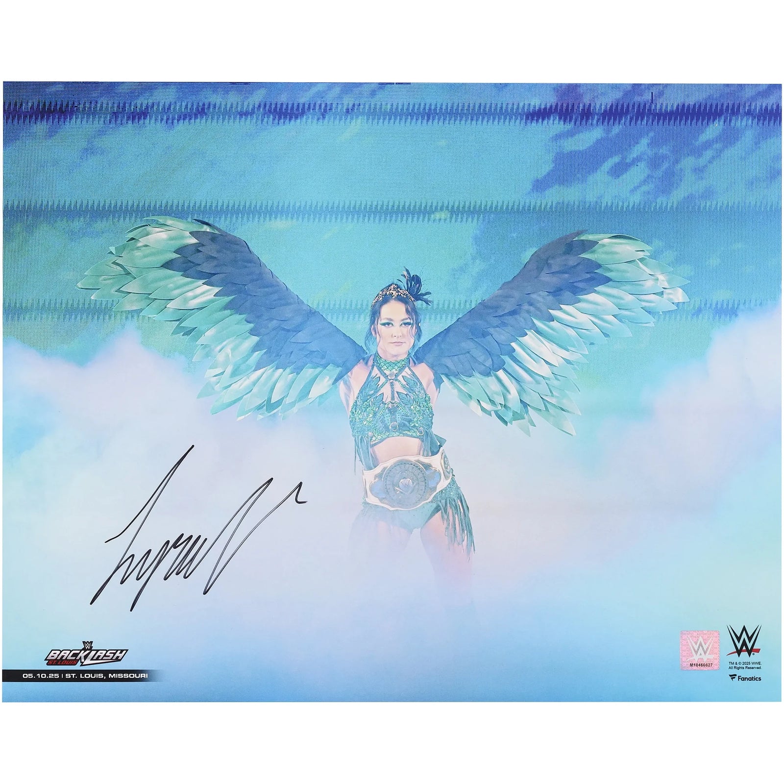 Lyra Valkyria Signed 16 x 20 Wings Entrance Photograph | Authenticated