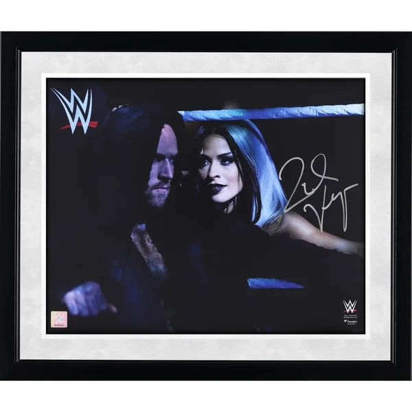 Zelina Vega Signed 16 x 20 In-Ring Corner Photograph | W16WRVE0004