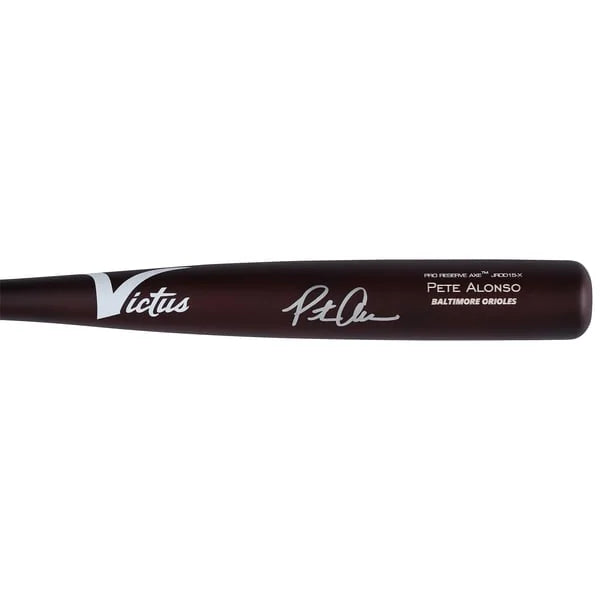 Pete Alonso Signed Victus Game Model Bat | Baltimore Orioles | WBATSAL0124