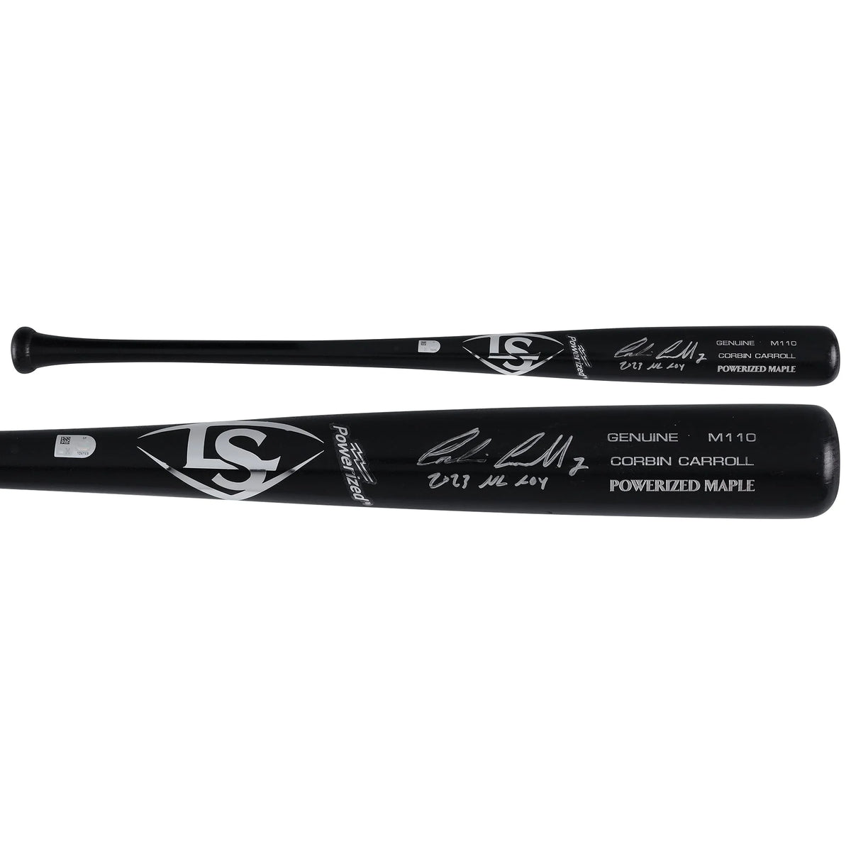 Corbin Carroll Signed Louisville Slugger Bat | 2023 NL ROY Inscription | WBATSCA0053