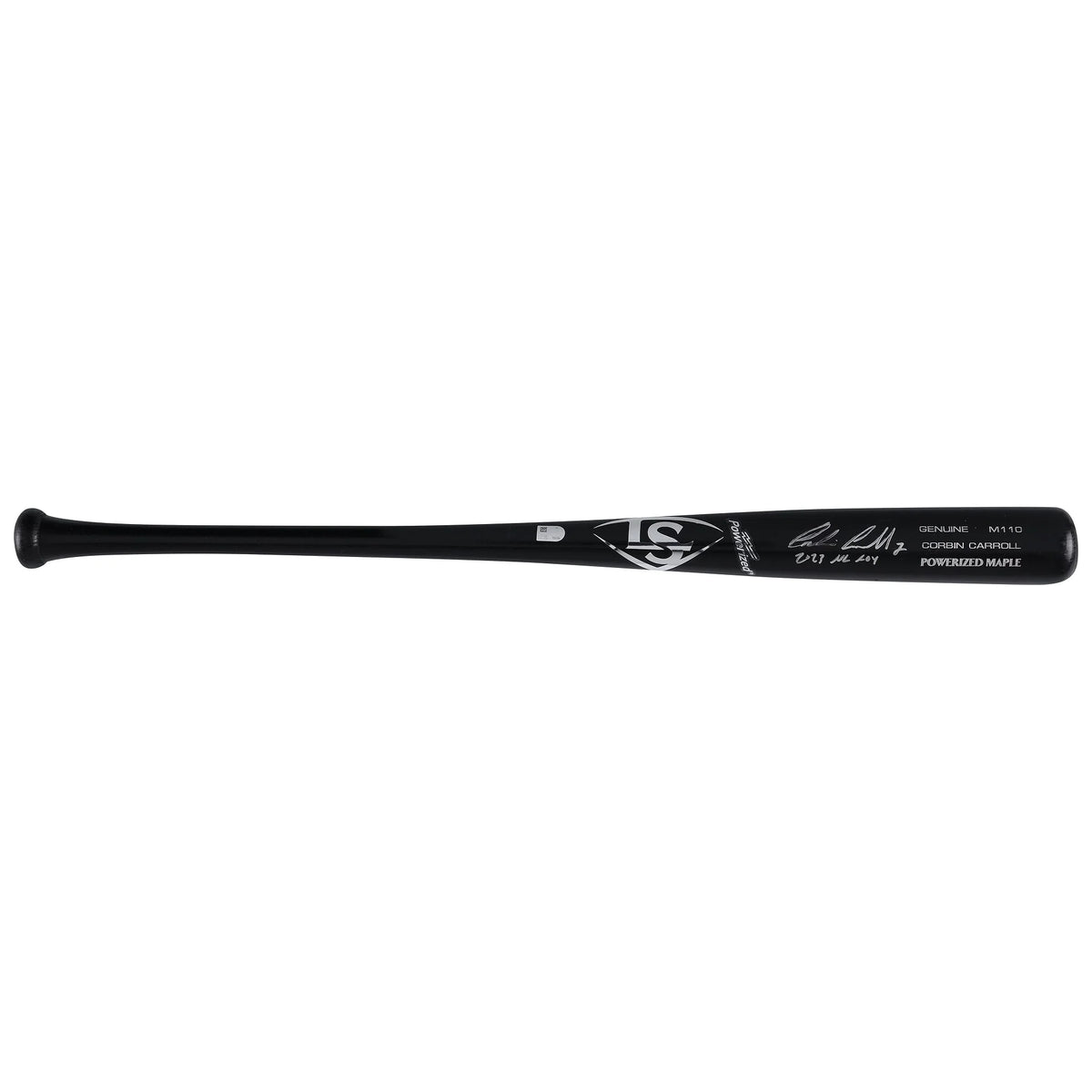 Corbin Carroll Signed Louisville Slugger Bat | 2023 NL ROY Inscription | WBATSCA0053