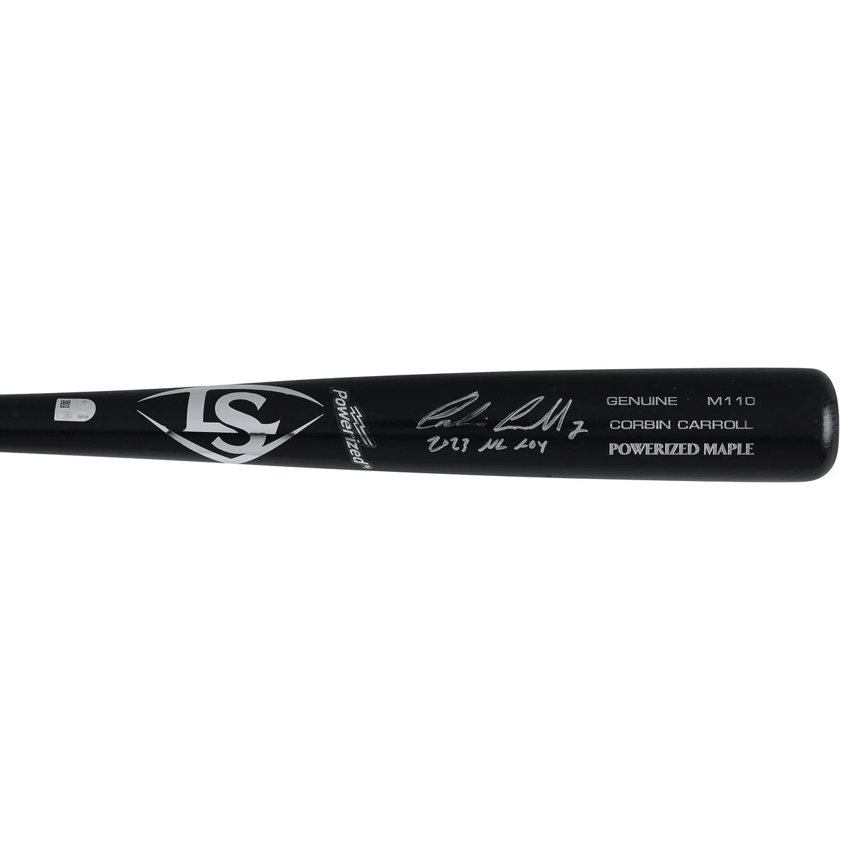 Corbin Carroll Signed Louisville Slugger Bat | 2023 NL ROY Inscription | WBATSCA0053