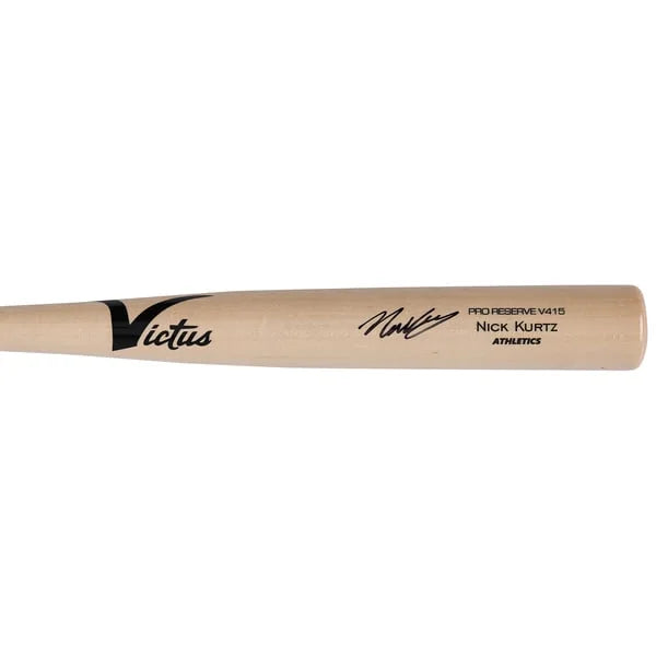 Nick Kurtz Signed Victus Game Model Bat | Athletics | WBATSKU0972