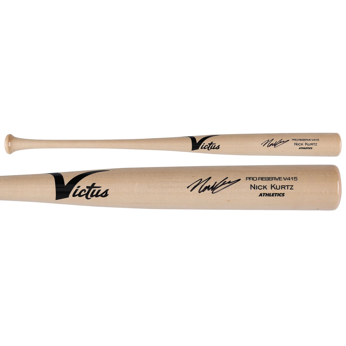 Nick Kurtz Signed Victus Game Model Bat | Athletics | WBATSKU0972