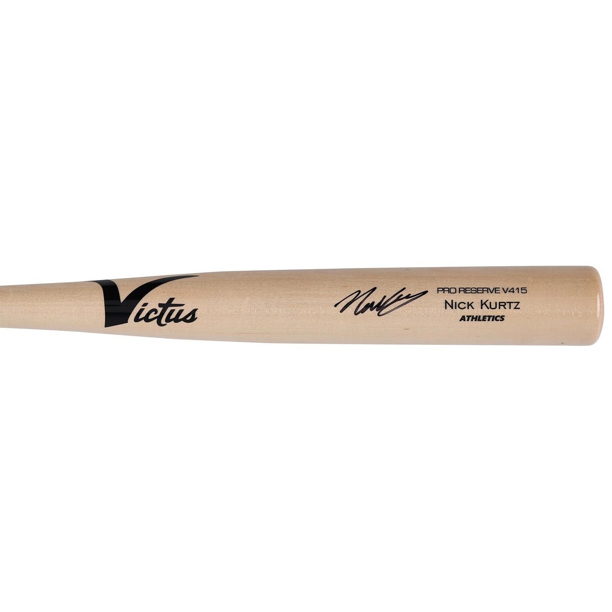 Nick Kurtz Signed Victus Game Model Bat | Athletics | WBATSKU0972