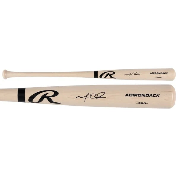 Matt Olson Signed Blonde Rawlings Pro Bat | Atlanta Braves | WBATSOL0007
