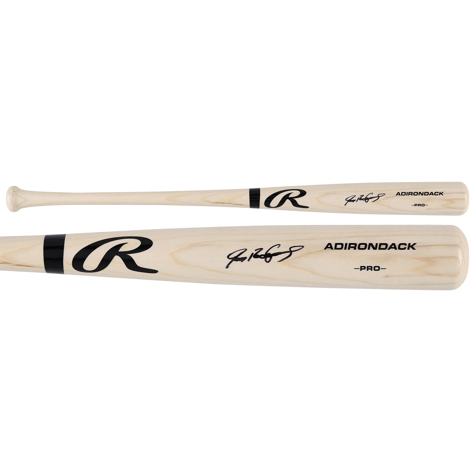Ivan Rodriguez Signed Blonde Rawlings Pro Bat | Texas Rangers