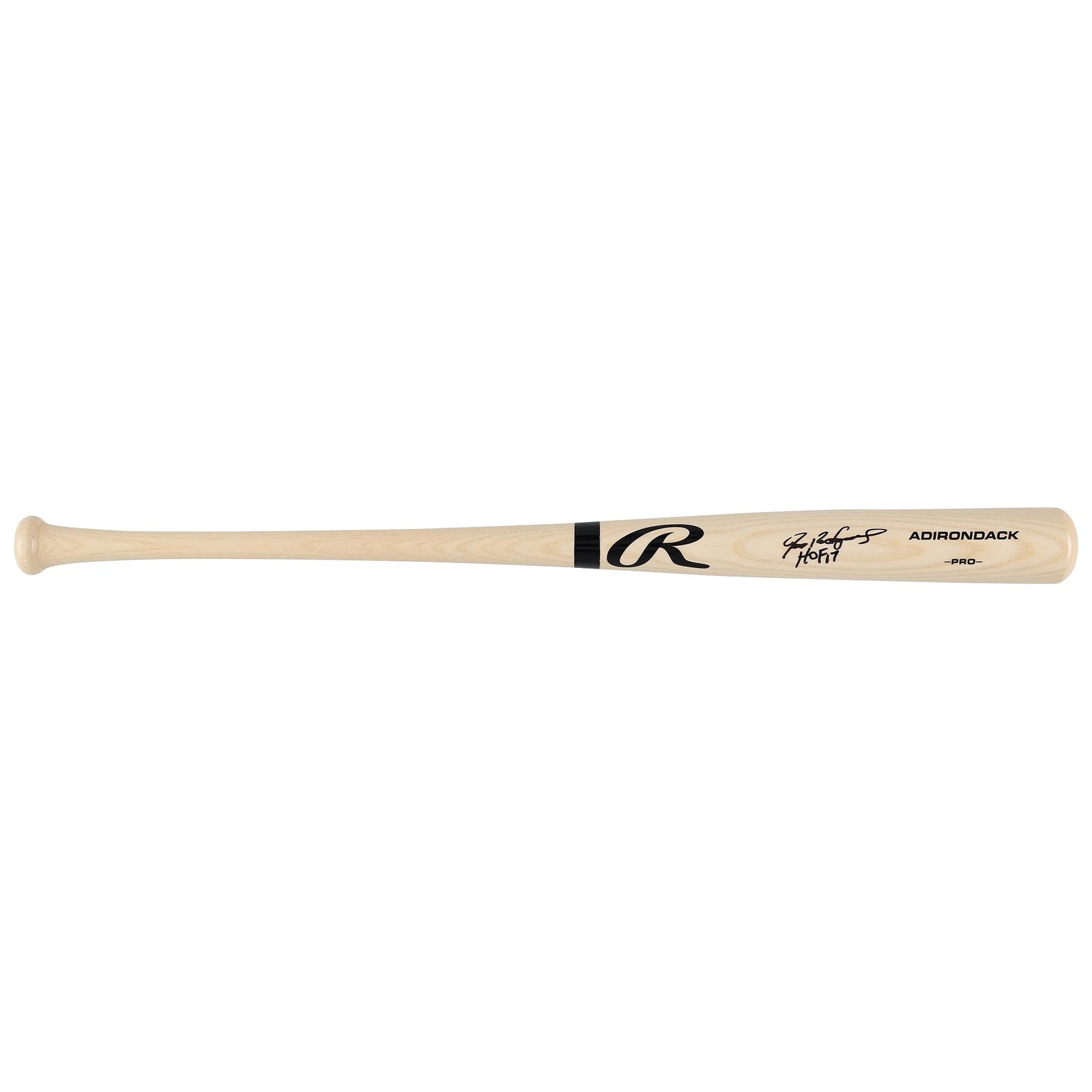 Ivan Rodriguez Signed Blonde Rawlings Pro Bat | HOF 17 Inscription