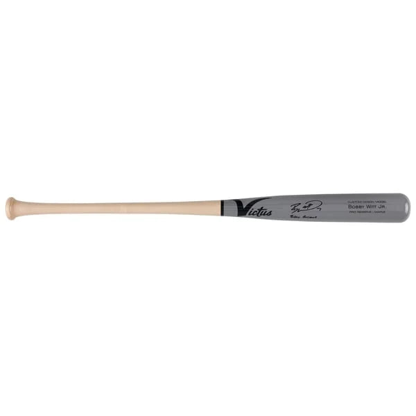 Bobby Witt Jr. Signed Victus Game Model Bat | Bobby Baseball Inscription | WBATSWI0033
