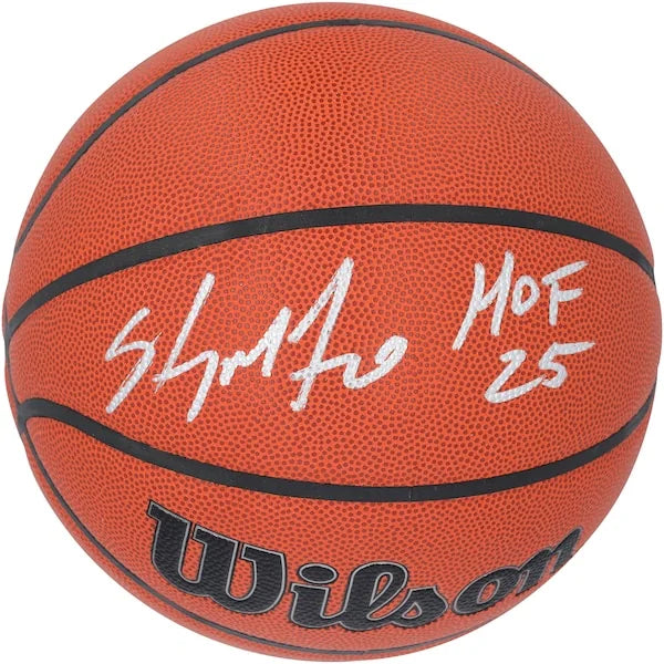 Carmelo Anthony Signed Denver Nuggets Basketball | HOF 25 Inscription