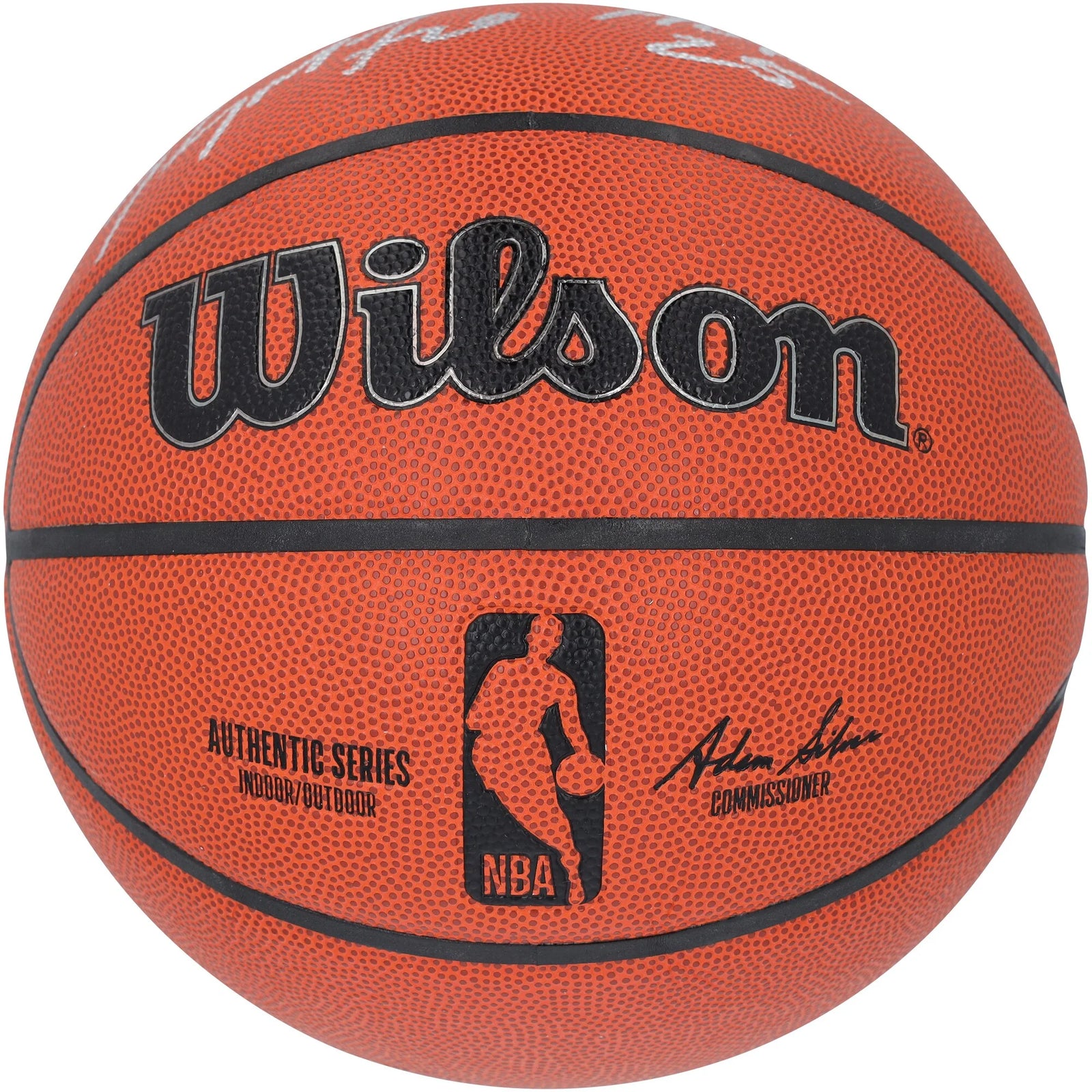 Carmelo Anthony Signed Denver Nuggets Basketball | HOF 25 Inscription