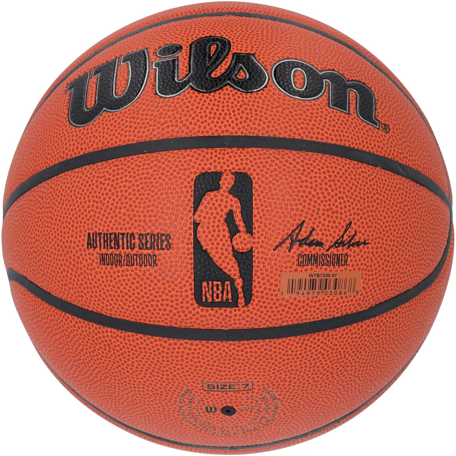 Carmelo Anthony Signed Denver Nuggets Basketball | HOF 25 Inscription