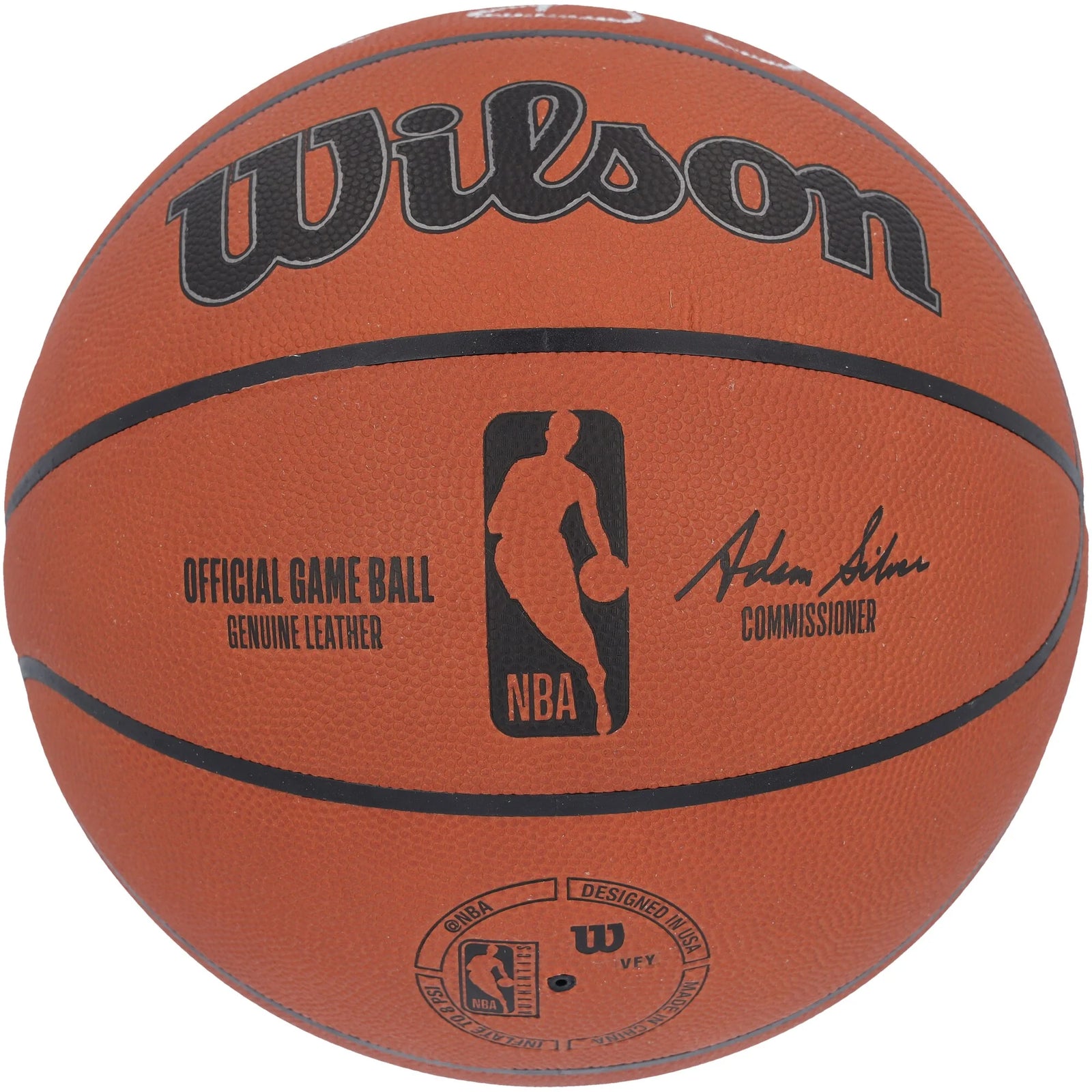 Larry Bird Signed Celtics Basketball | 3x NBA Champ Inscription