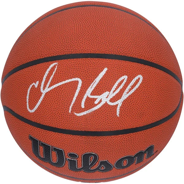 Chauncey Billups Signed Wilson Basketball | Detroit Pistons