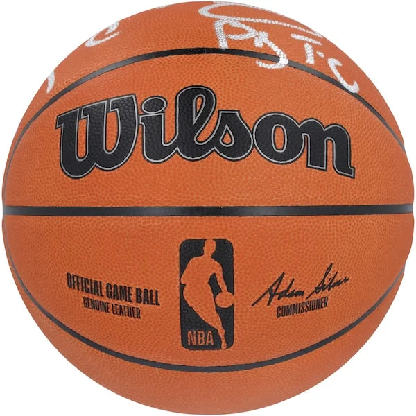 Kevin Garnett Signed Timberwolves Basketball | The Big Ticket Inscription