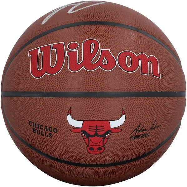 Josh Giddey Signed Chicago Bulls Wilson Basketball | Authenticated