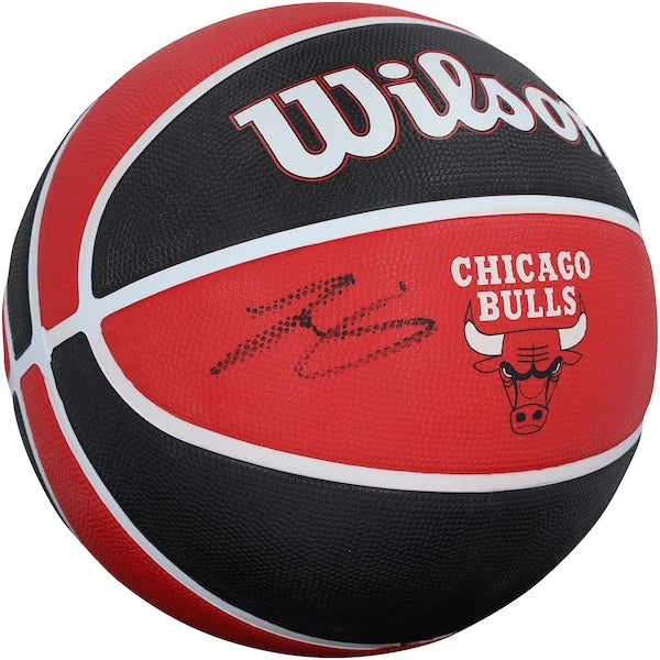 Josh Giddey Signed Chicago Bulls Wilson Basketball | Authenticated