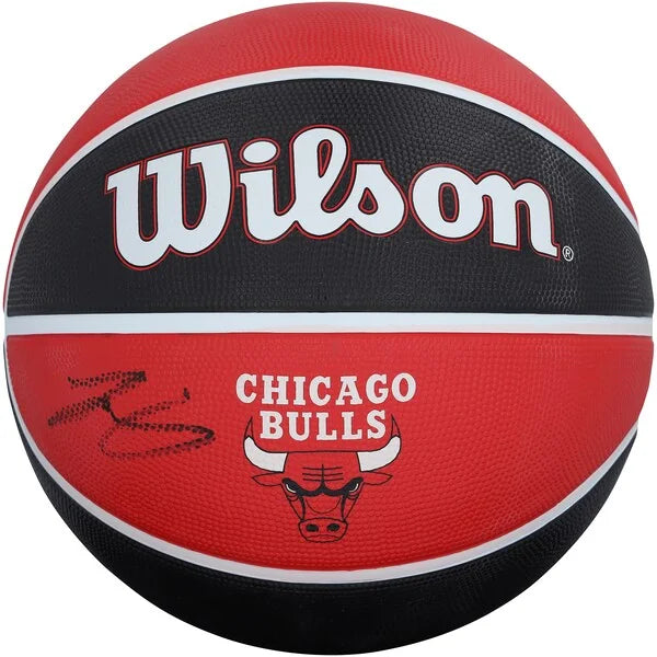 Josh Giddey Signed Chicago Bulls Wilson Basketball | Authenticated