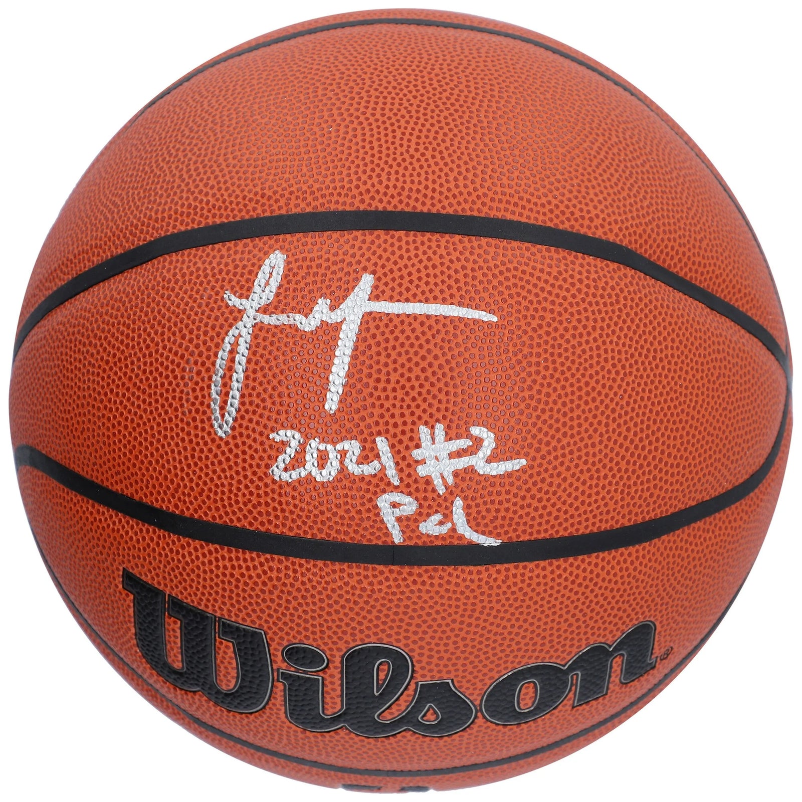 Jalen Green Signed Phoenix Suns Basketball | 2021 #2 Pick Inscription