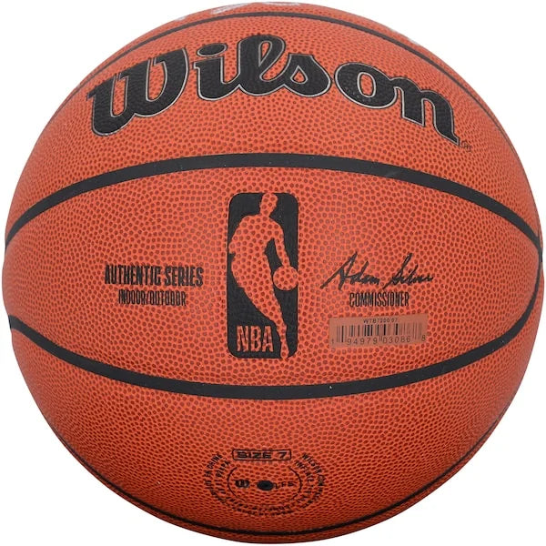 Magic Johnson, Kareem Abdul-Jabbar & James Worthy Signed Lakers Basketball | HOF Inscripti