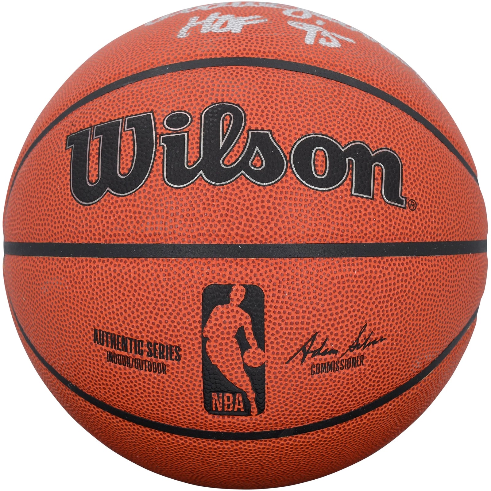 Magic Johnson, Kareem Abdul-Jabbar & James Worthy Signed Lakers Basketball | HOF Inscripti