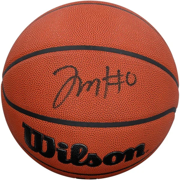 Tyrese Maxey Signed Philadelphia 76ers Wilson Basketball | Authenticated | WBKLLMA0081