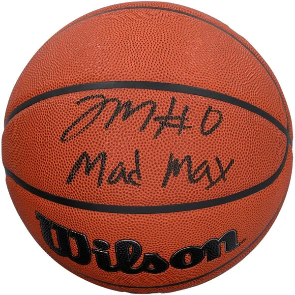 Tyrese Maxey Signed 76ers Basketball | Mad Max Inscription | WBKLLMA0082
