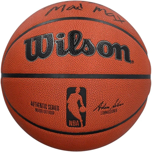 Tyrese Maxey Signed 76ers Basketball | Mad Max Inscription | WBKLLMA0082