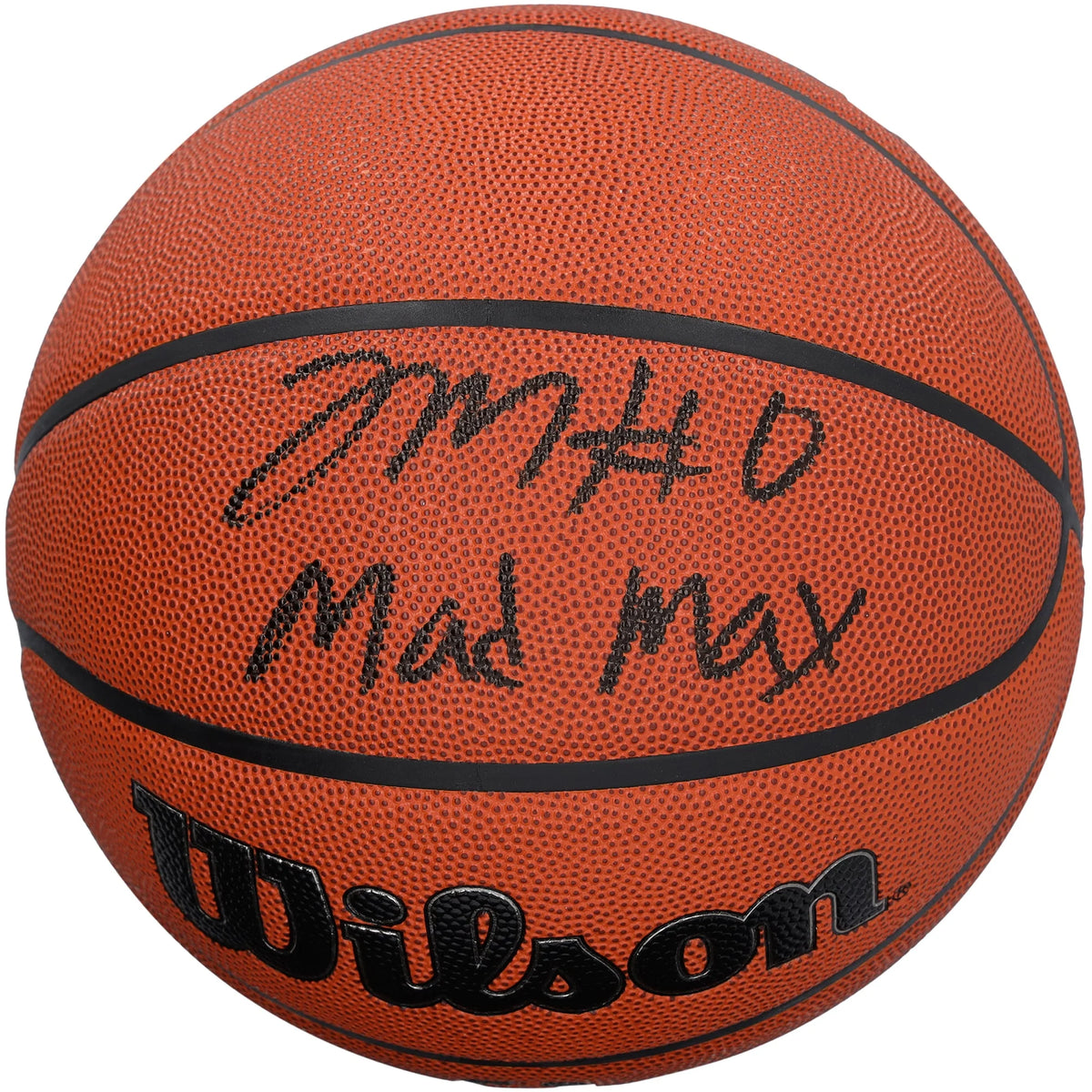 Tyrese Maxey Signed 76ers Basketball | Mad Max Inscription | WBKLLMA0082