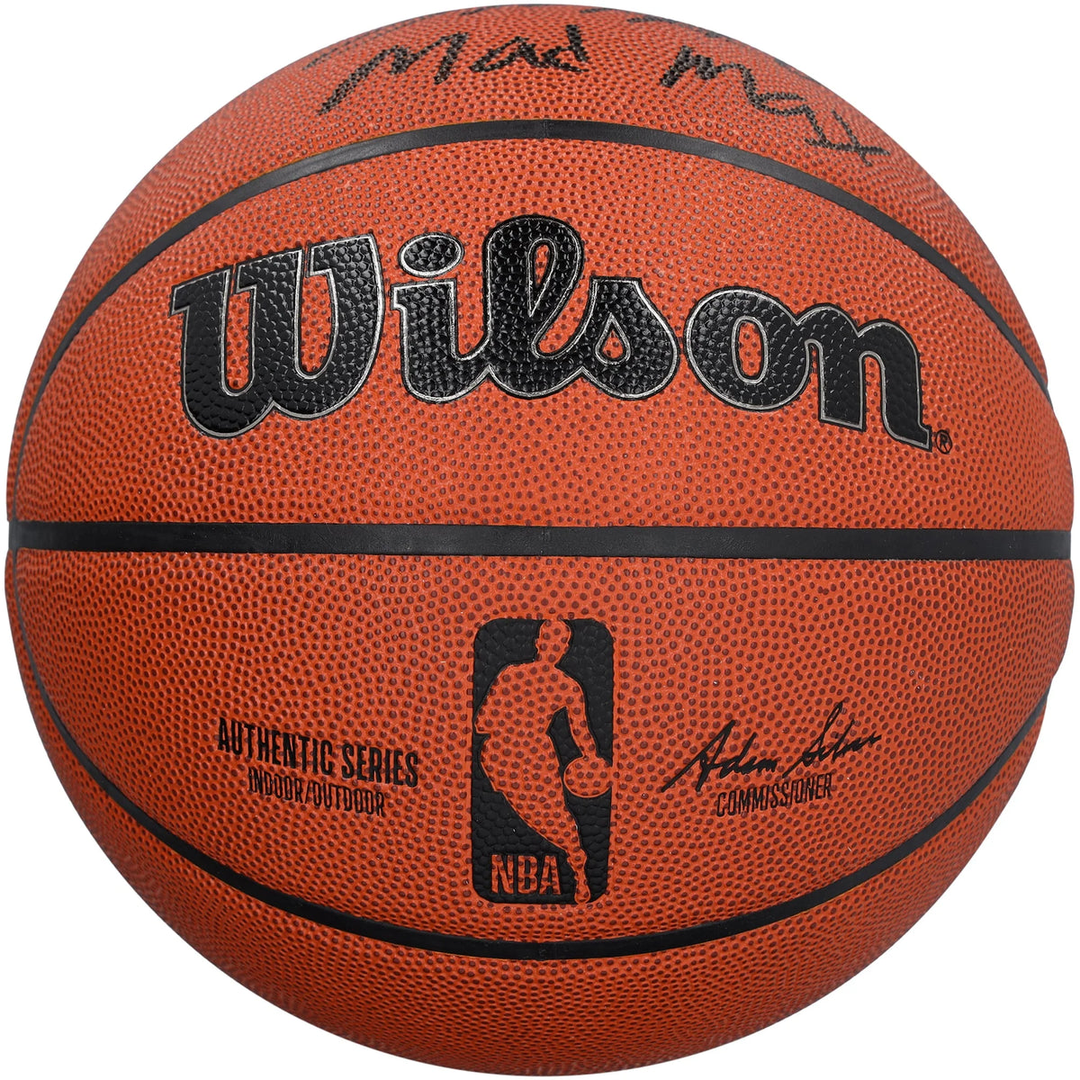 Tyrese Maxey Signed 76ers Basketball | Mad Max Inscription | WBKLLMA0082