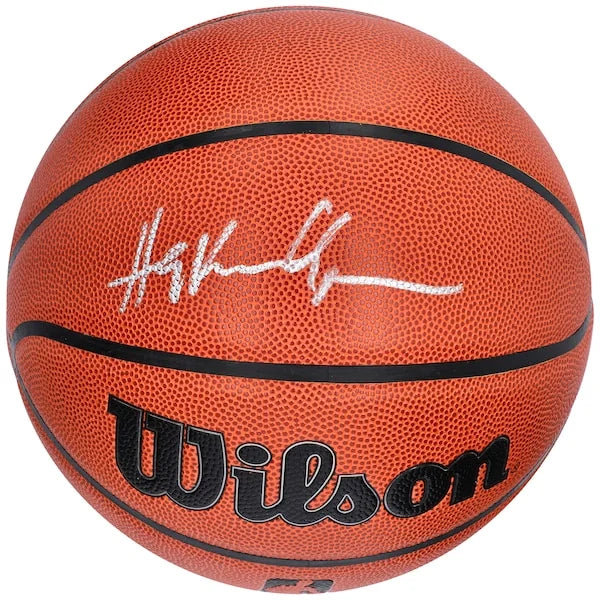 Hakeem Olajuwon Signed Wilson Basketball | Houston Rockets