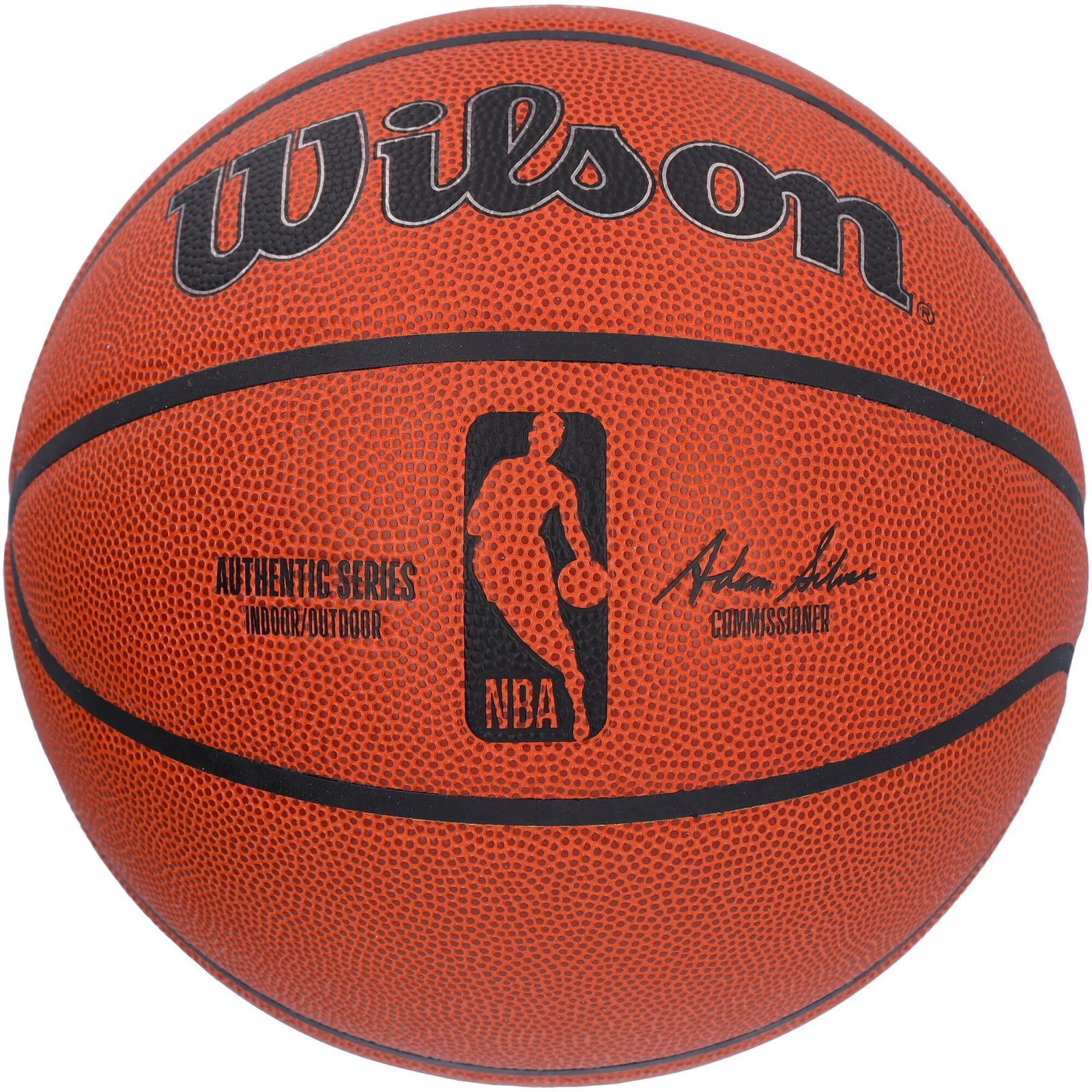 Hakeem Olajuwon Signed Rockets Basketball | HOF 08 Inscription