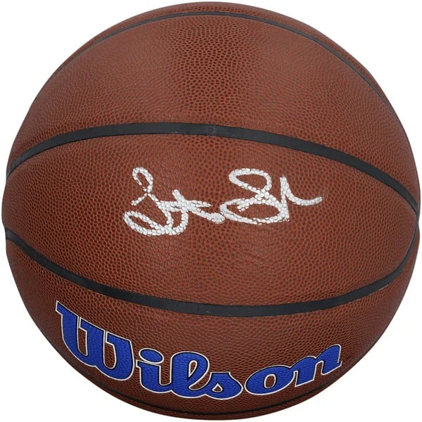 Latrell Sprewell Signed Knicks Wilson Basketball | Authenticated | WBKLLSP0004