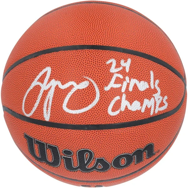 Jayson Tatum Signed Basketball | 2024 NBA Finals Champions Inscription