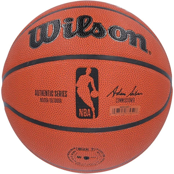 Klay Thompson & Cooper Flagg Signed Mavericks Basketball | Authenticated