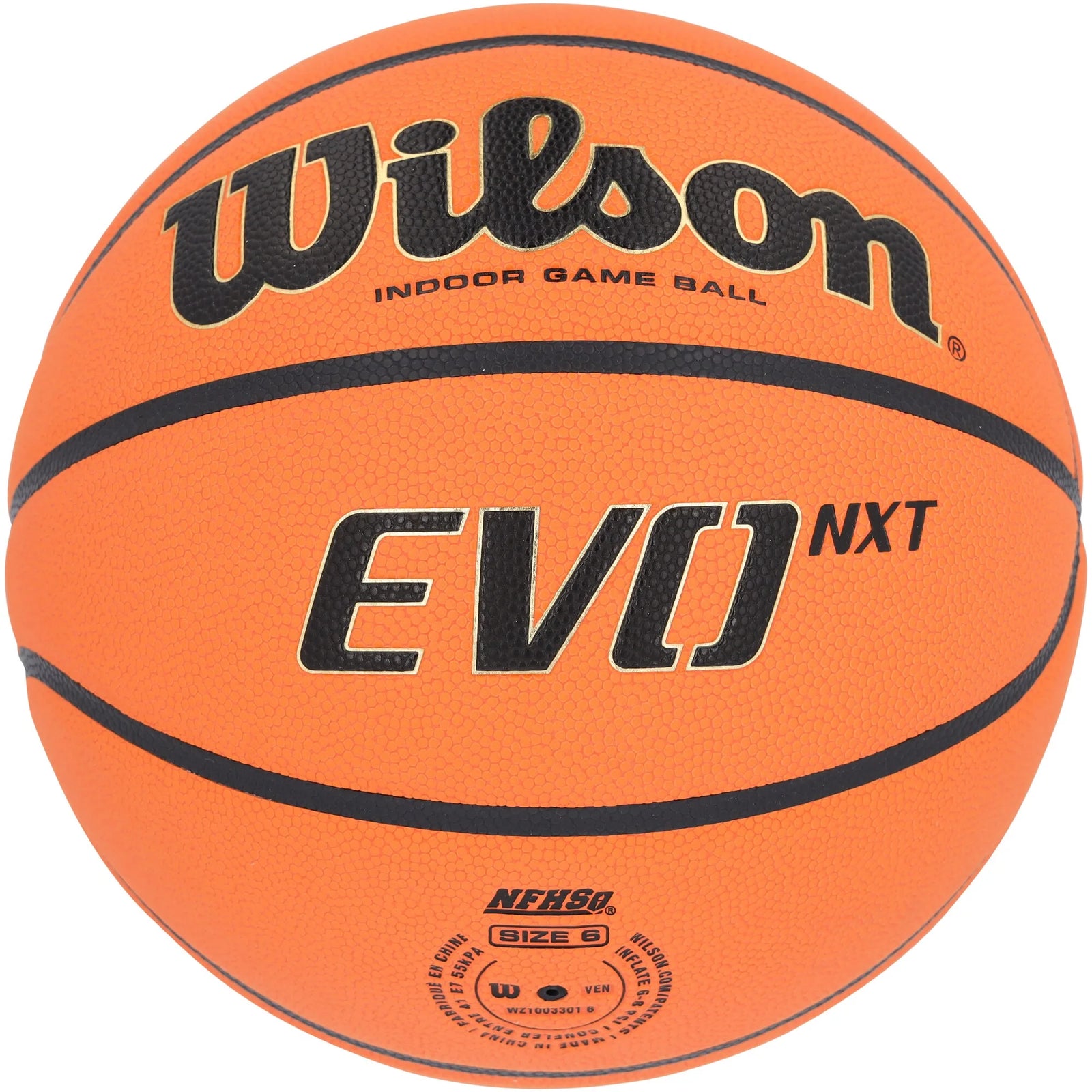 Hailey Van Lith Signed NCAA Wilson Basketball | TCU Horned Frogs
