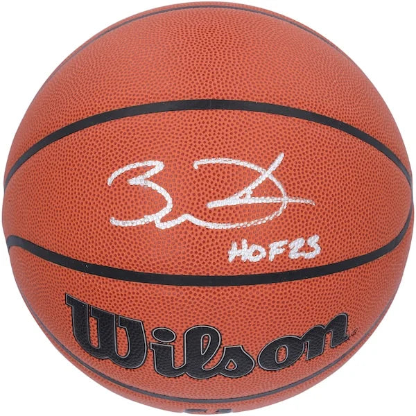 Dwyane Wade Signed Miami Heat Basketball | HOF 23 Inscription