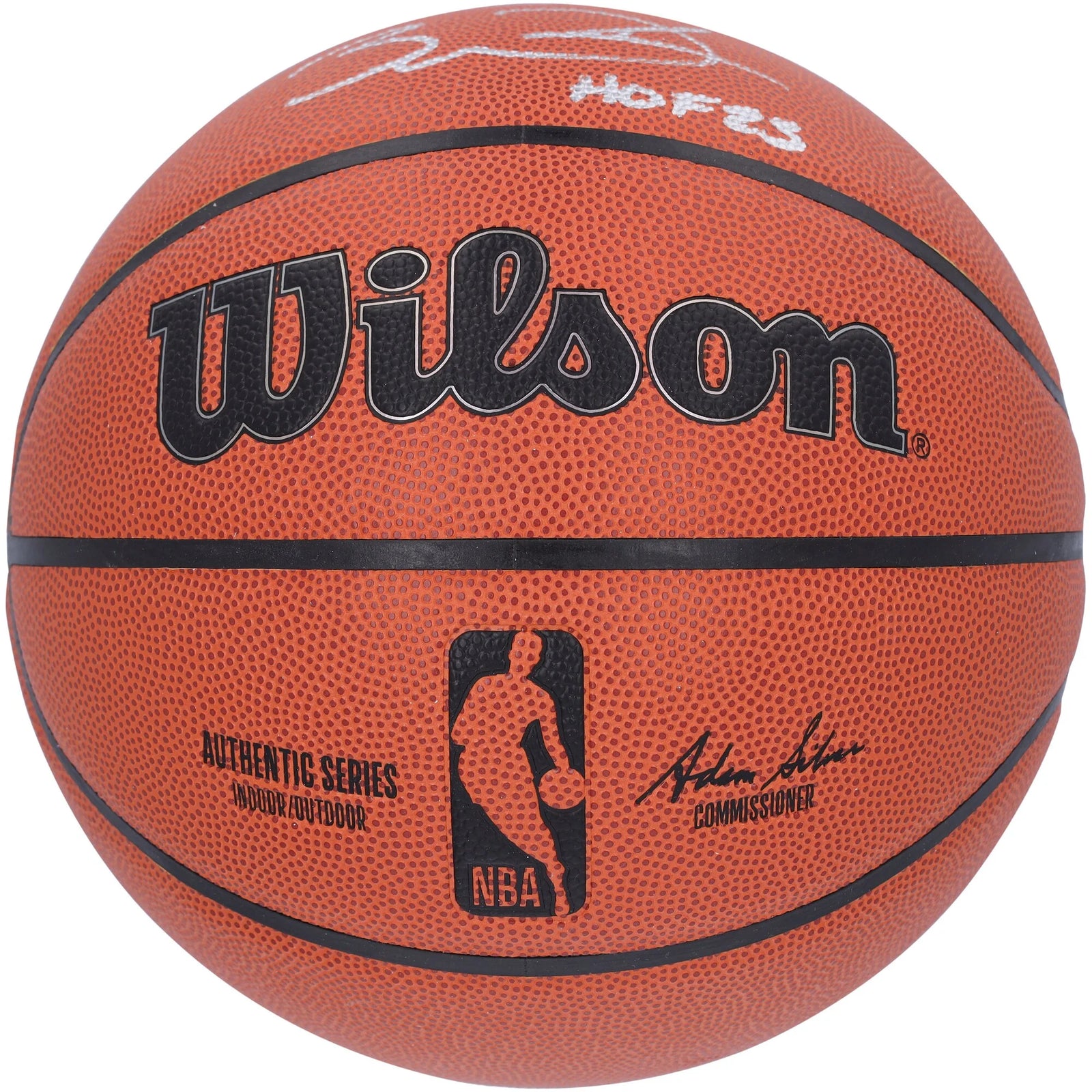 Dwyane Wade Signed Miami Heat Basketball | HOF 23 Inscription