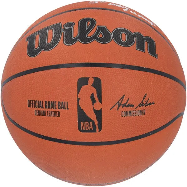 Dwyane Wade Signed Wilson Basketball | 3x NBA Champ Inscription