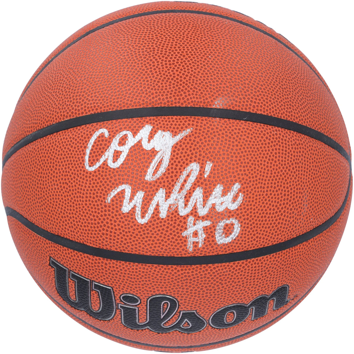 Coby White Signed Wilson Basketball | Charlotte Hornets | WBKLLWH0015