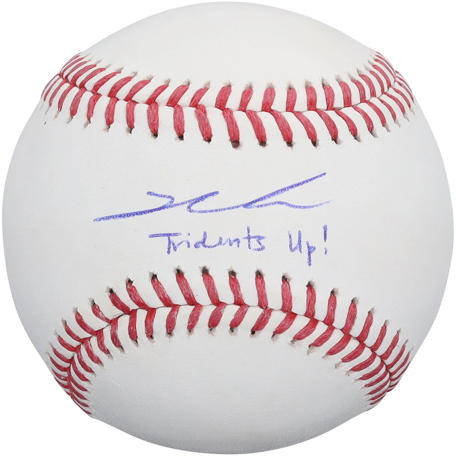 Kade Anderson Signed Baseball | Tridents Up Inscription