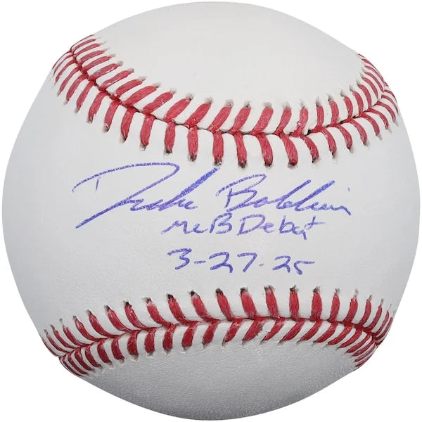 Drake Baldwin Signed Baseball | MLB Debut 3-27-25 Inscription