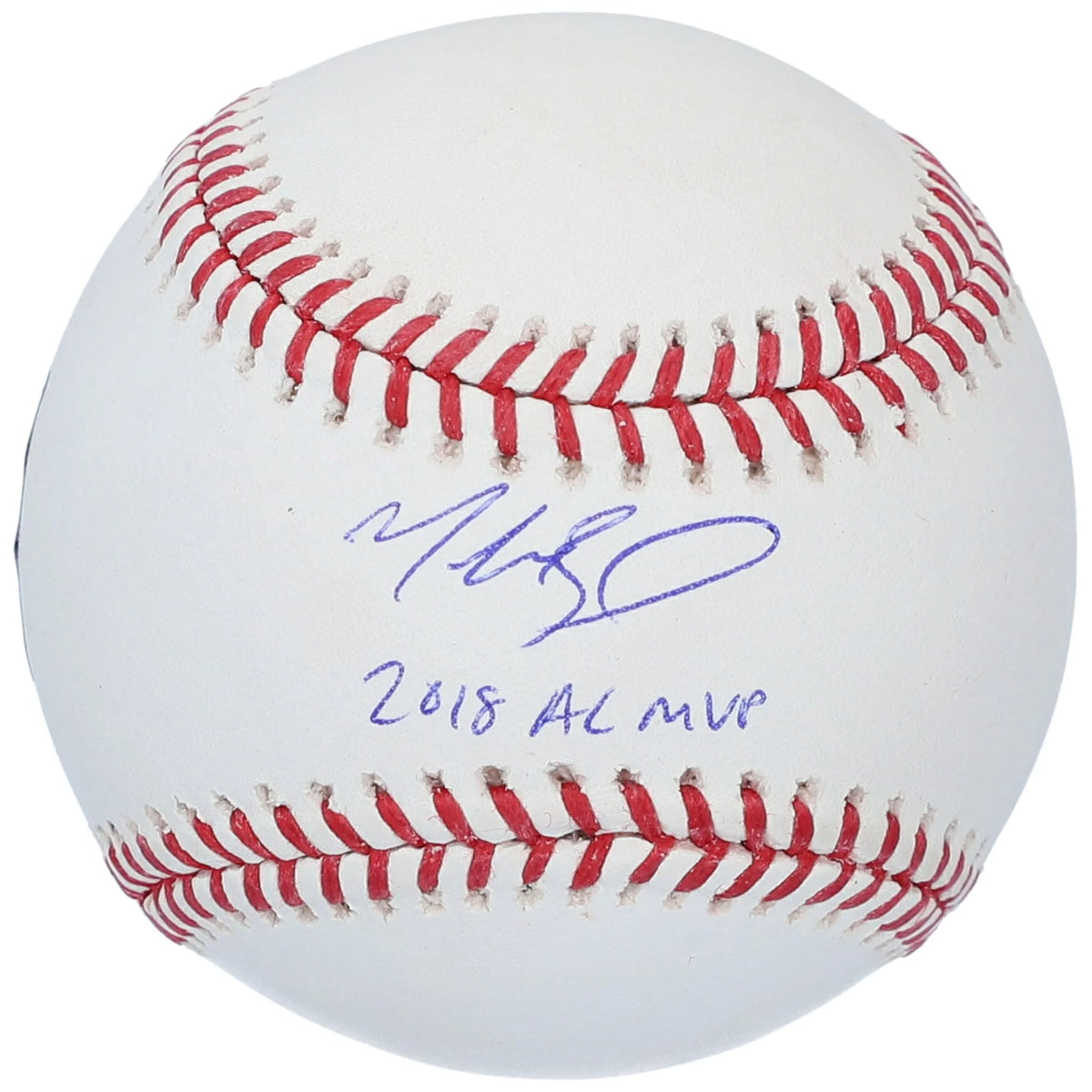 Mookie Betts Signed Baseball | 2018 AL MVP Inscription | WBSBLBE0110