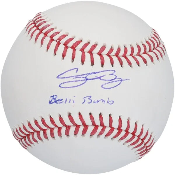 Cody Bellinger Signed Yankees Baseball | Belli Bomb Inscription