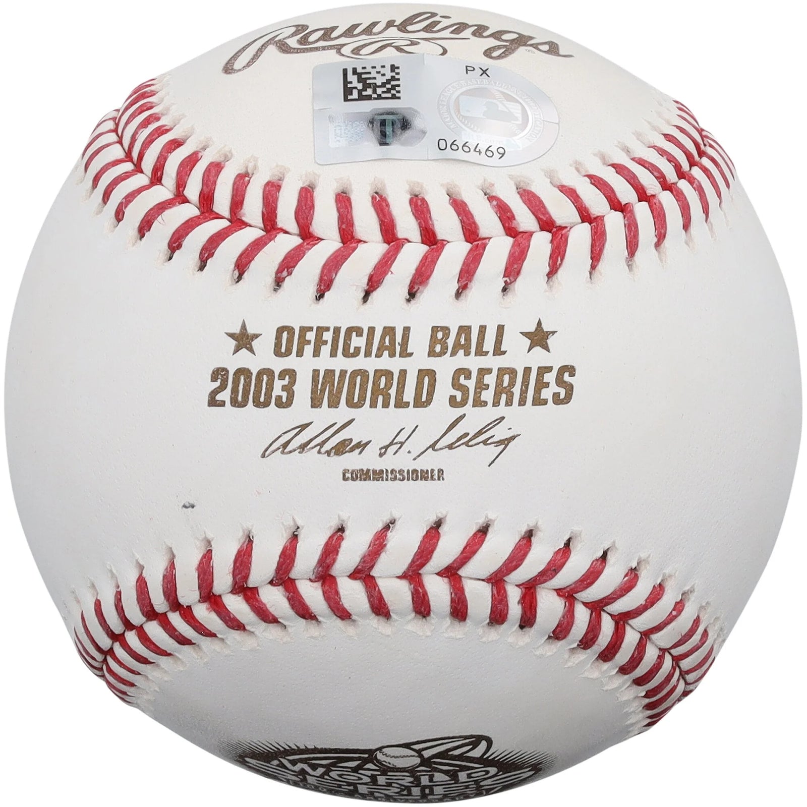 Josh Beckett Signed 2003 World Series Baseball | 03 WS MVP Inscription