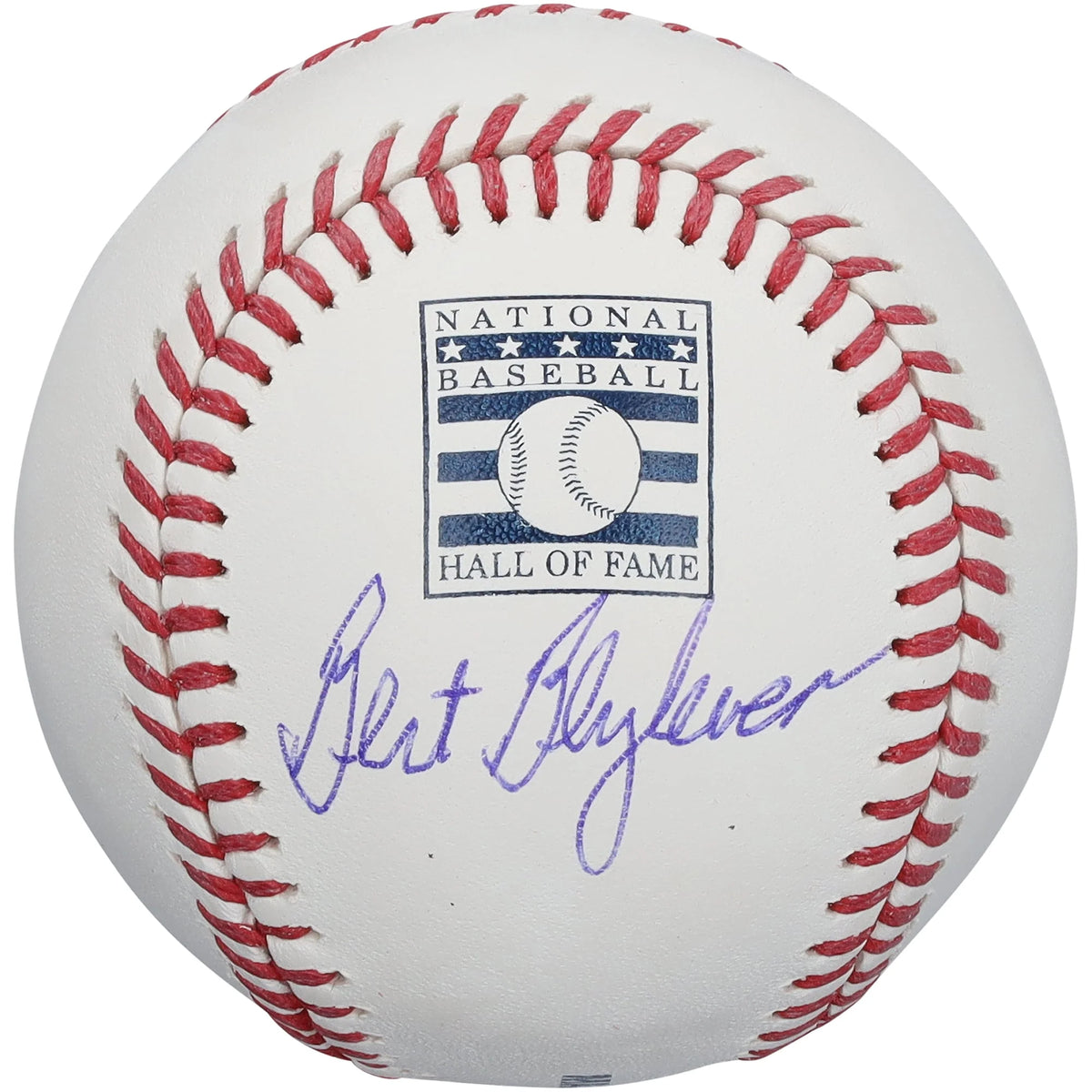 Bert Blyleven Signed Hall of Fame Logo Baseball | Minnesota Twins | WBSBLBL0017